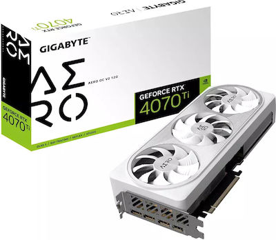 Gigabyte GeForce RTX 4070 Ti 12GB GDDR6X Aero OC v2 Κάρτα Γραφικών