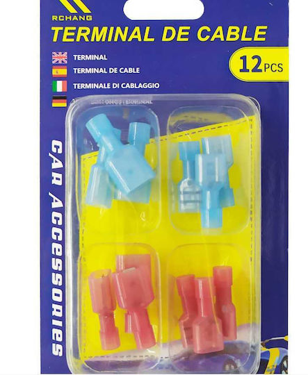 Terminal Kit T-tap - Male & Female 12pcs 142900
