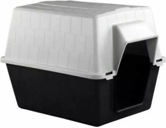 Donald Pet Care Resty Dog House Plastic Outdoor Black 101x73x75cm