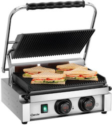 Bartscher Profesional Sandwich Maker cu Suprafețe Netede cu Suprafețe Ondulate 2200W