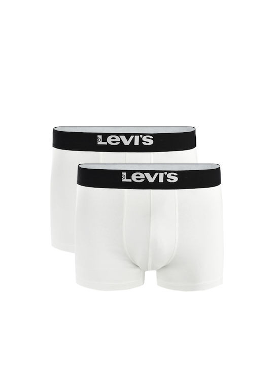 Levi's Мъжки боксерки White 2Опаковка