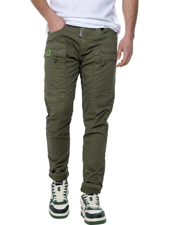 Cover Jeans T0187-26 Παντελόνι Cargo Chaki