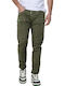 Trousers Cargo Elastic in Loose Fit Chaki