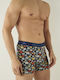 Surf Men's Boxer Blue with Patterns