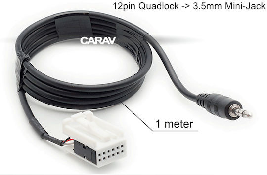 CARAV Industries Inc. Car AUX Adapter for Audi / Seat / Skoda / VW