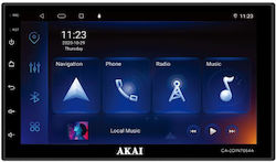 Akai Sistem Audio Auto 2DIN (Bluetooth/USB/WiFi/GPS/Partitură) cu Ecran Tactil 7"