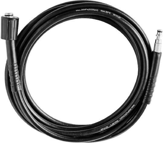 JBM Furtun de presiune pentru mașină de spălat din PVC 5m