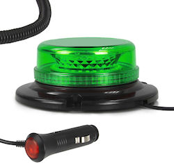 Car Beacon LED 12 / 24V with Green Lighting