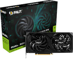 Palit GeForce RTX 4060 Ti 8ГБ GDDR6 Двоен Видеокарта