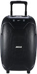 Akai Σύστημα Karaoke με Ασύρματo Μικρόφωνo ABTS-X10 Plus σε Μαύρο Χρώμα