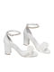 Leder Sandalen Weiß