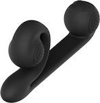 Snail Vibe Clitoral Vibrator vibrator multi-acțiune Negru