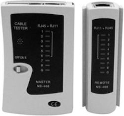 Network Cable Tester RJ11 / RJ45 2τμχ 01.121.0031