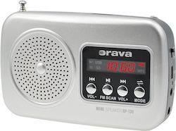 Orava RP-130 S Ραδιοφωνάκι Ασημί