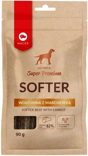 Maced Softer Dog Treat Gluten Free with Beef and Carrot 100gr
