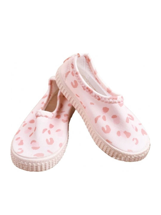 Old Pink Leopard Παιδικά Παπουτσάκια Θαλάσσης Ροζ