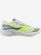 Salomon Aero Volt Bărbați Pantofi sport Alergare Alb / China Blue / Safety Yellow