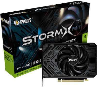 Palit GeForce RTX 4060 Ti 8GB GDDR6 StormX Κάρτα Γραφικών