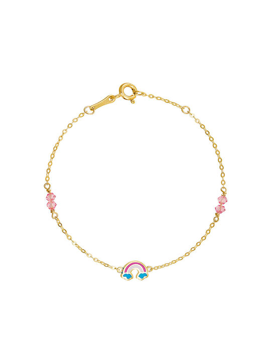 Children's bracelet VR307 9 Carat