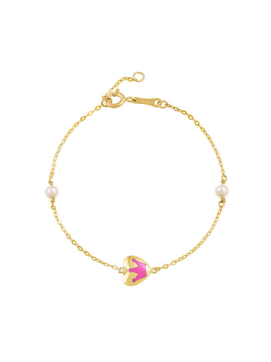 Children's bracelet VR310 9 Carat