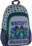 Graffiti Adventure Club School Bag Backpack Elementary, Elementary in Gray color 27lt