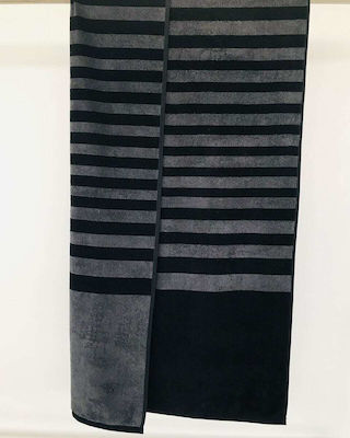 Pennie Emobi Beach Towel Cotton Black 170x86cm.