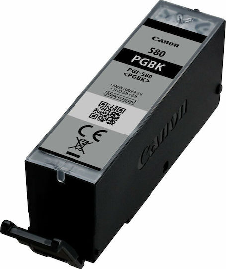 Canon PGI-580 PGBK Γνήσιο Μελάνι Εκτυπωτή InkJet Μαύρο (2078C004)