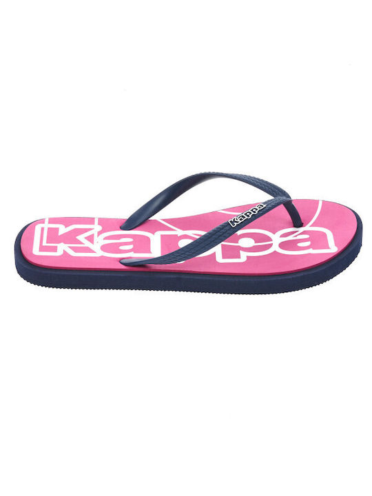 Kappa Iloka Frauen Flip Flops in Marineblau Farbe