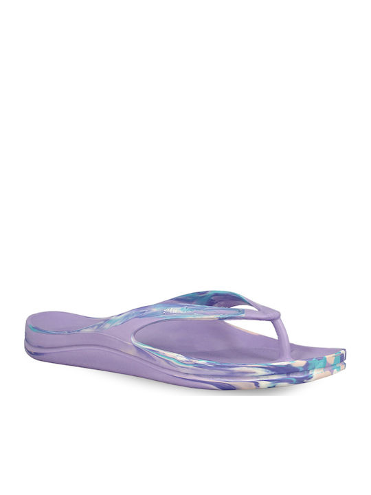 Șlapi În Culoare Violet