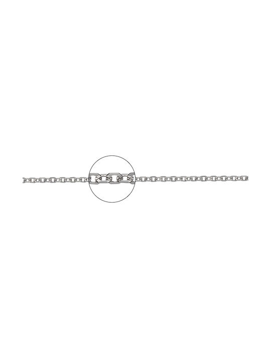 Chain Kriko Kriko n2 White gold, 50cm