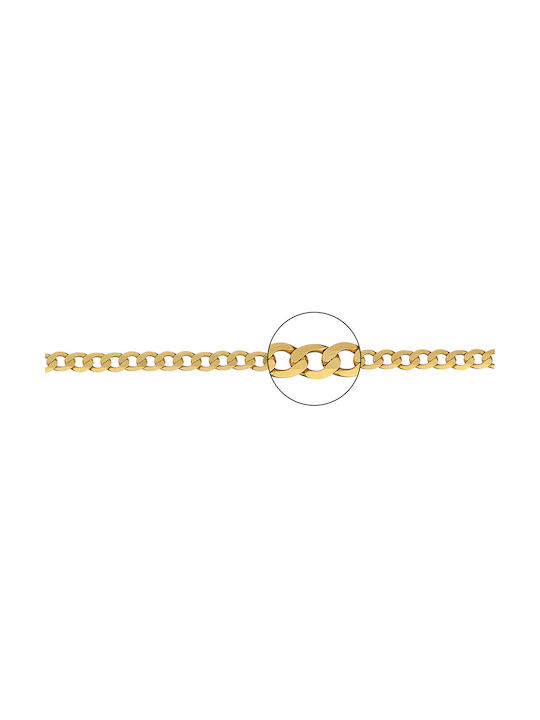 Chain Gourmet n4 Gold, 50cm