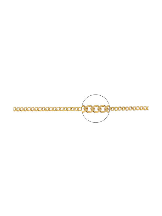 Chain Gourmet n2 Gold, 45cm