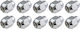 NTY Nuts M21x21mm Length 31mm for Key No 21 10pcs