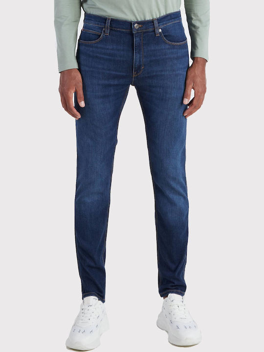 Men's Jeans Pants Elastic with Extra Slim Application Blue