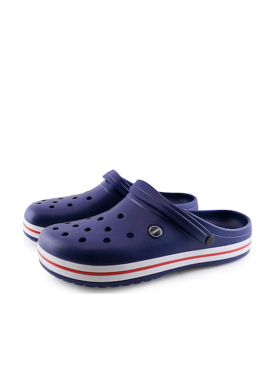 Cubanitas 11/004 Herren Clogs Blau