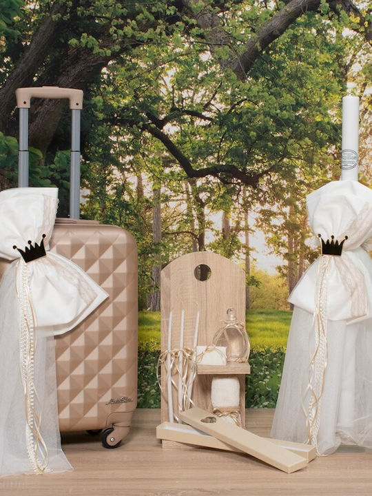 Makis Tselios Fashion Βαπτιστικό Πακέτο με Θέμα Κορώνα