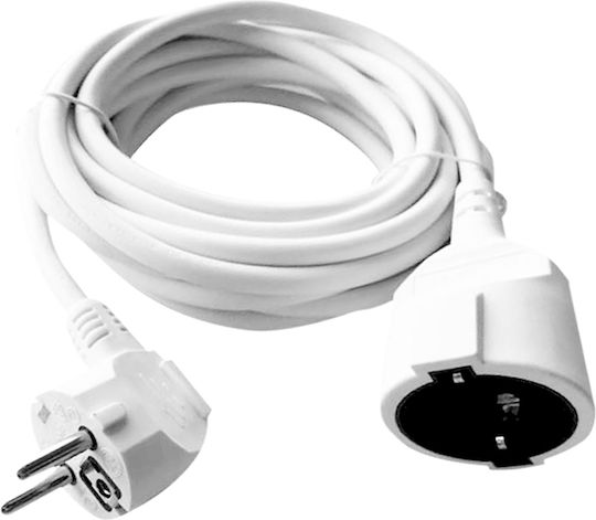 Bormann Bcr2200 Extension Cable Cord 3 x 1.5mm²/5m White