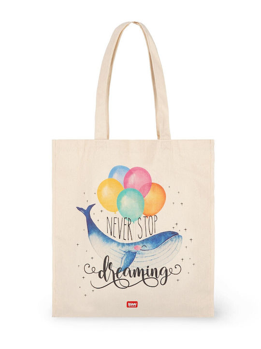 Legami Milano Cotton Shopping Bag in Beige color