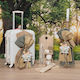 Makis Tselios Fashion Baptism Set with Animals Theme OA23610
