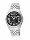 Esprit Herrenuhr Batterie mit Silber Metallarmband