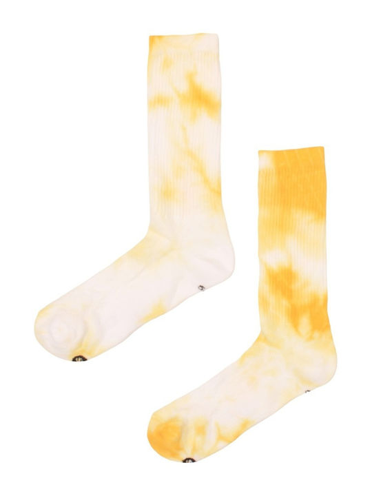 Dimi Socks Tie Dye TD541 Șosete Galbene 1Pachet