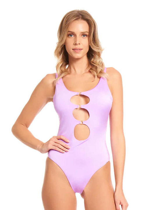Women's One-Piece Swimsuit Cotazur - CTZ01241 PURPLE 056000003300533