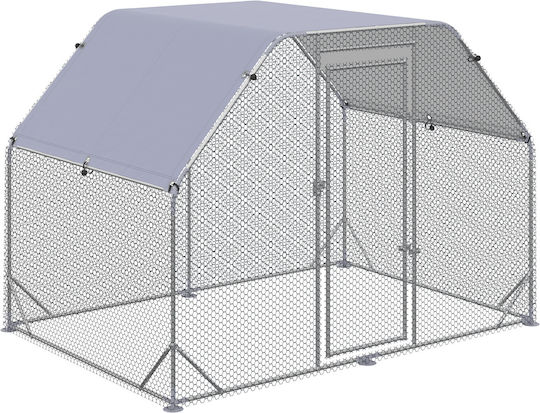 Pawhut Coteț Metalic L2.8 x L1.95 x Î1.9m.