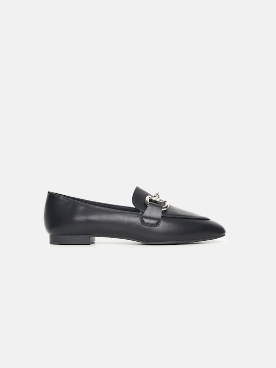 InShoes Γυναικεία Loafers σε Μαύρο Χρώμα