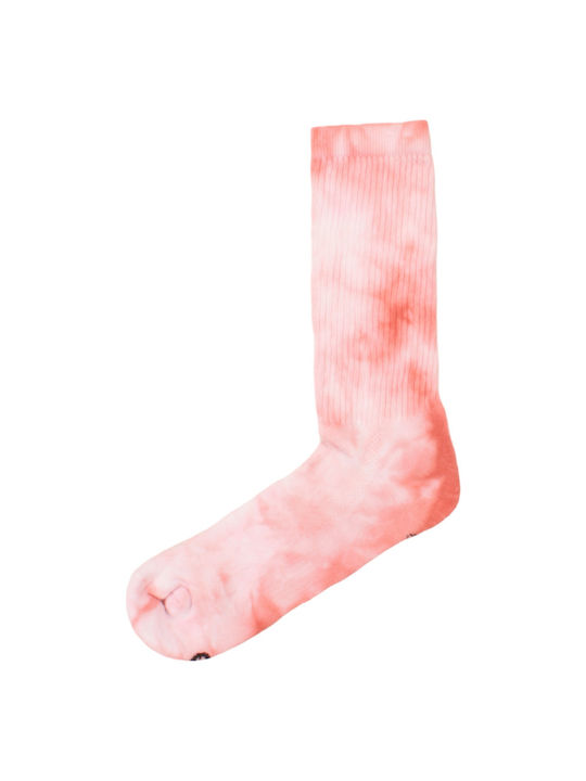 Dimi Socks Tie Dye TD541 Unisex Κάλτσες Κόκκινες