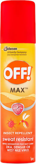 Johnson Off! Max Εντομοαπωθητικό Spray Κατάλληλο για Παιδιά 100ml