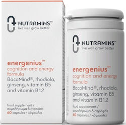 Nutramins Energeius Суплемент за Паметта 60 капси Енергия