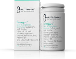 Nutramins Livergut 60 κάψουλες Nutramins Livergut 60 κάψουλες
