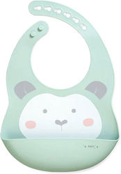 Saro Sweet & Fun Waterproof Bib Silicone with B...