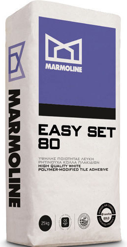 Marmoline Easy Set 80 Κόλλα Πλακιδίων Λευκή 25kg